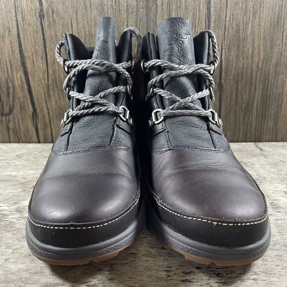 Chaco Womens Ember Mid Storm Leather Boots Size 6.5 Brown J106802 - Picture 5 of 10